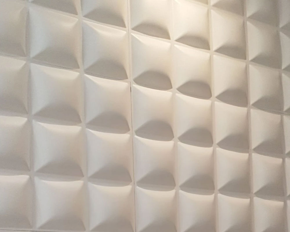 Padded walls recording studio