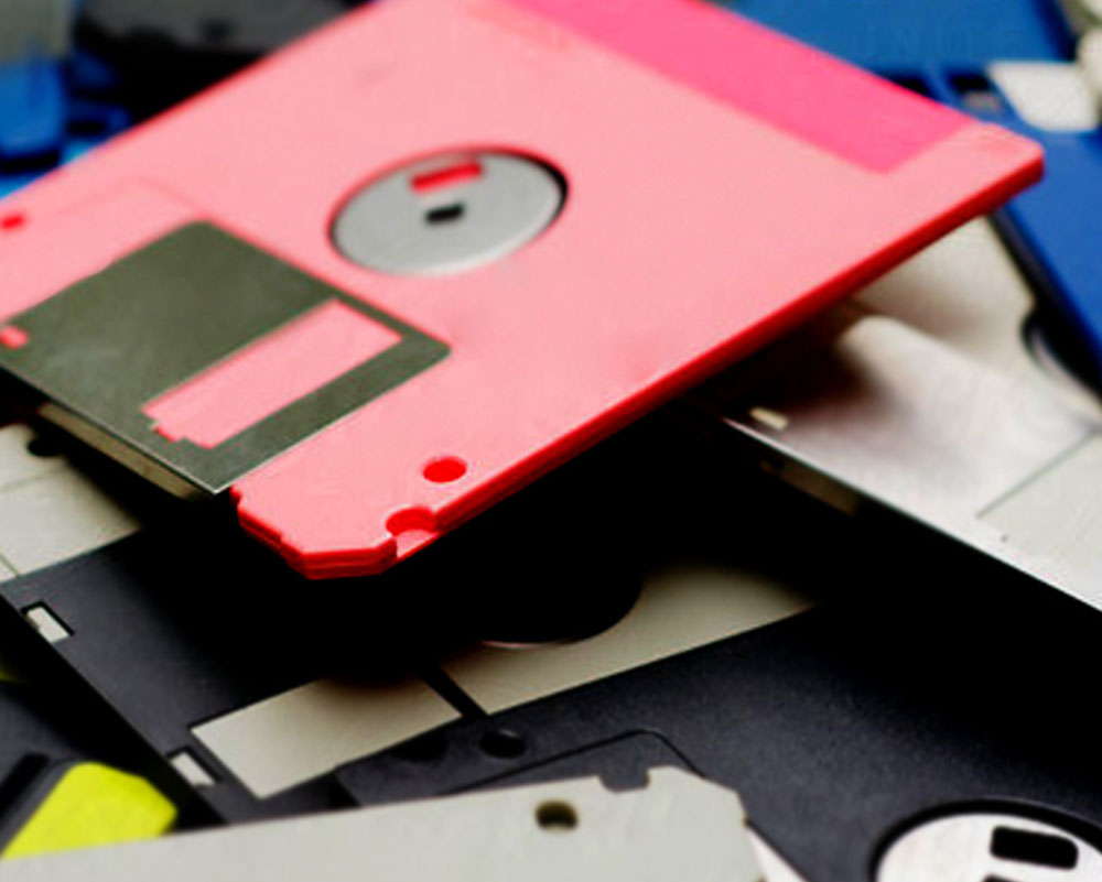Floppy disk save